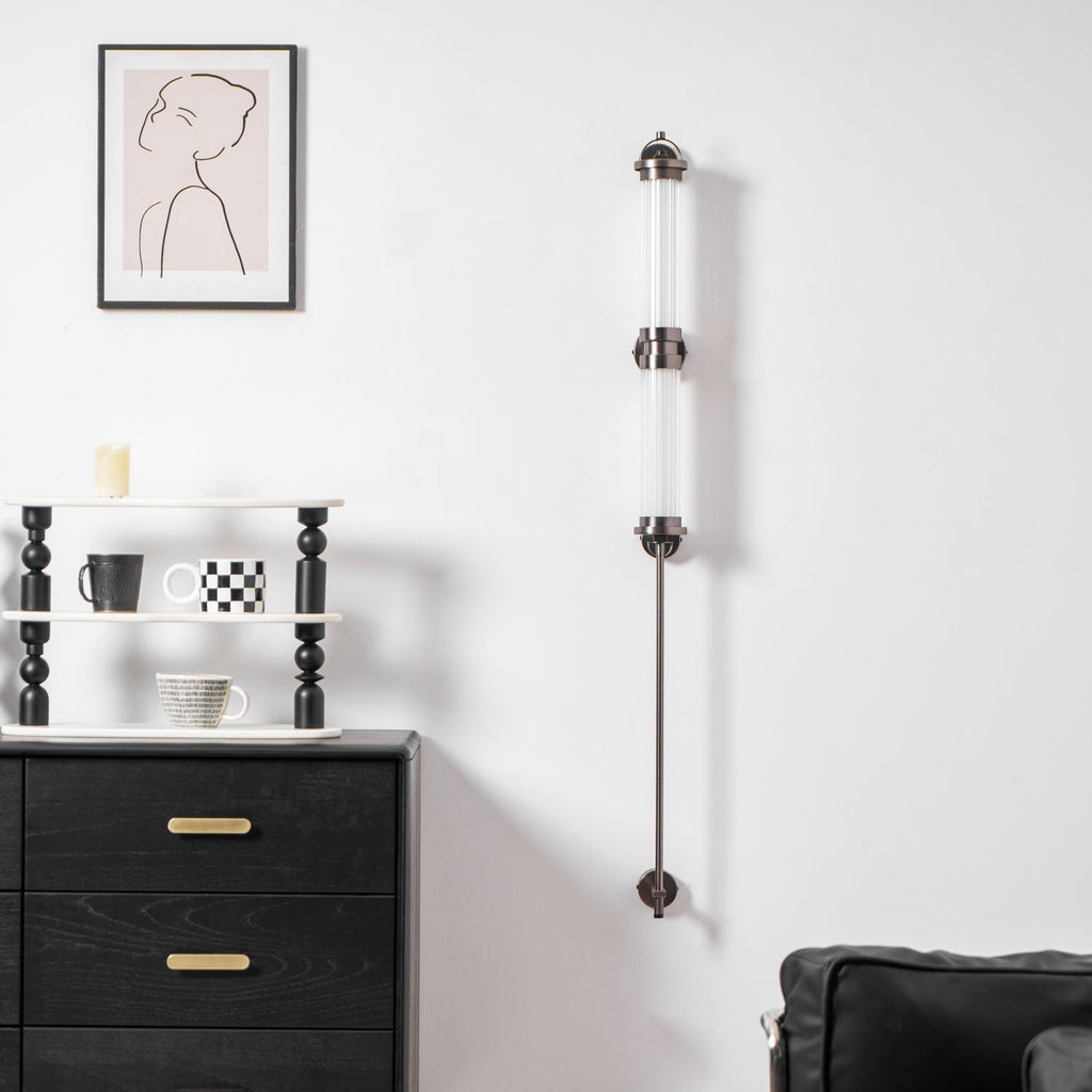 Myrtle Applique Murale Verticale en Verre Art Nordic Premium - Neutralighting