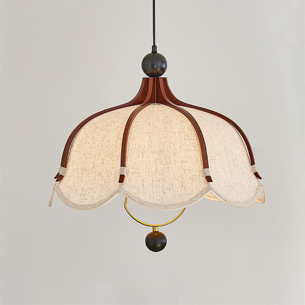 Feyno Vlampe Suspendue en Tissu Vintage - Neutralighting