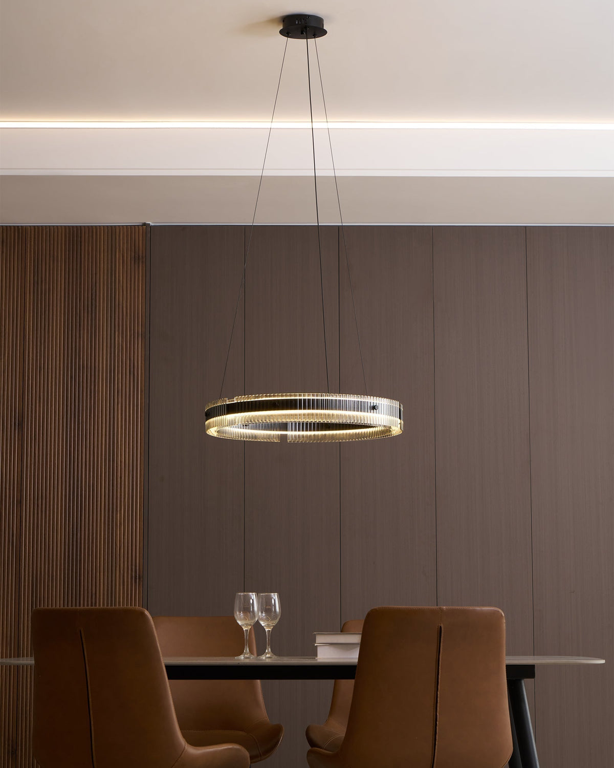 Lustra Chandelier Anneau Minimaliste LED - Neutralighting