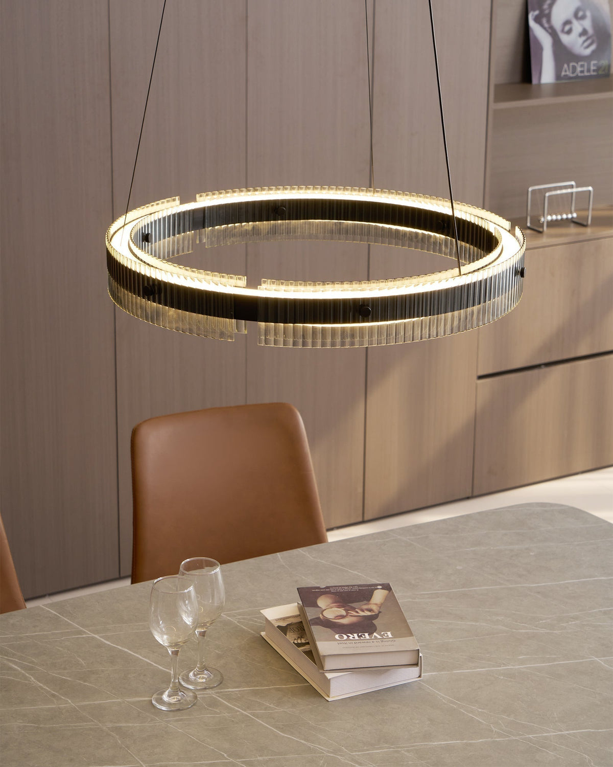 Lustra Chandelier Anneau Minimaliste LED - Neutralighting