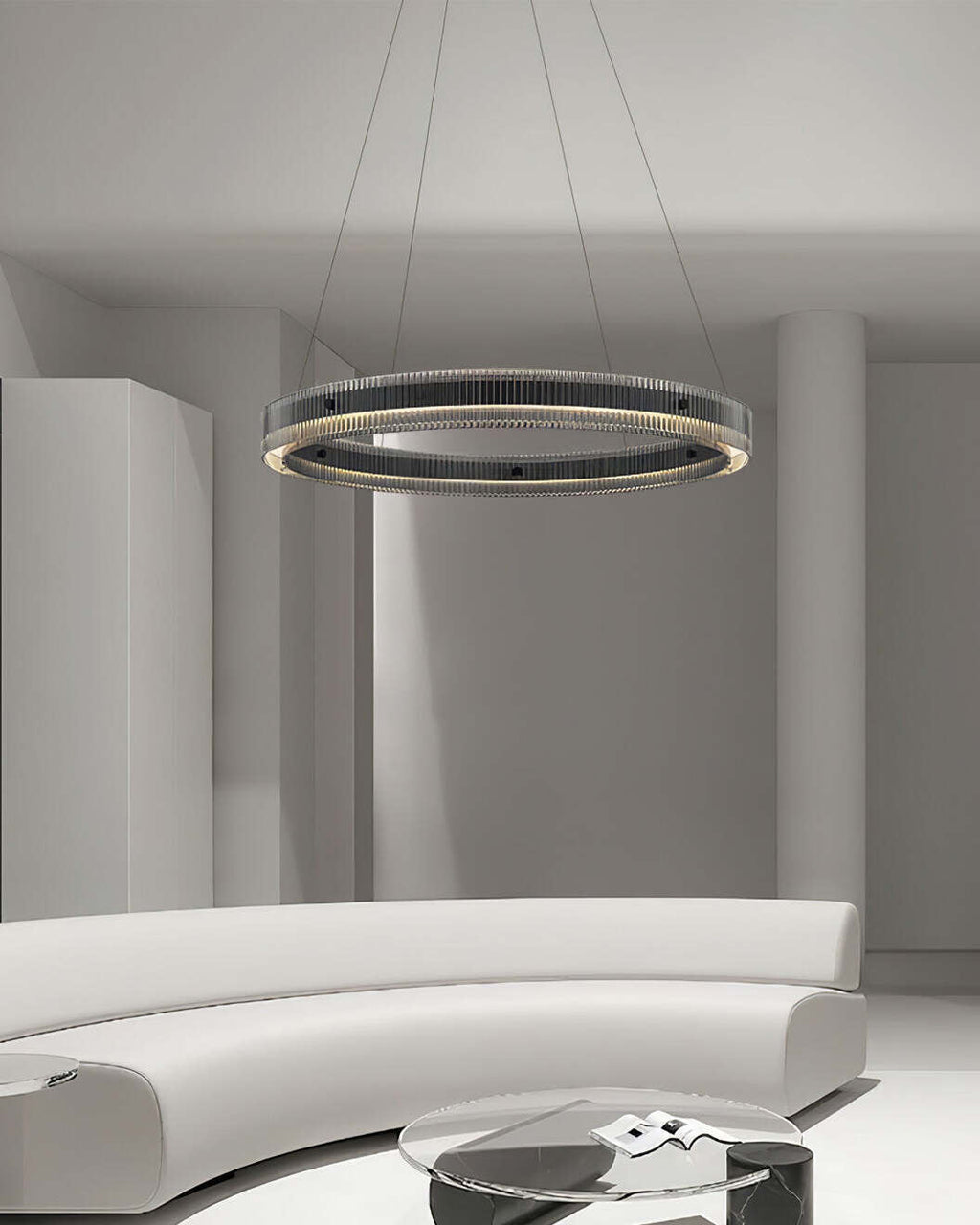 Lustra Chandelier Anneau Minimaliste LED - Neutralighting