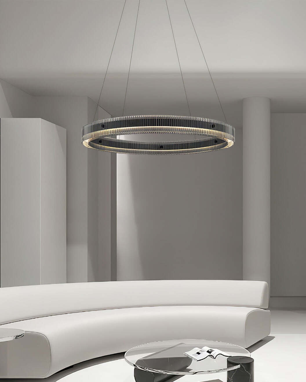 Lustra Chandelier Anneau Minimaliste LED - Neutralighting