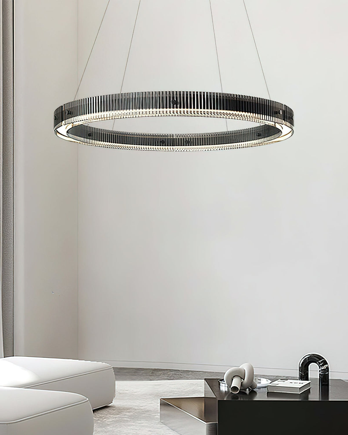 Lustra Chandelier Anneau Minimaliste LED - Neutralighting