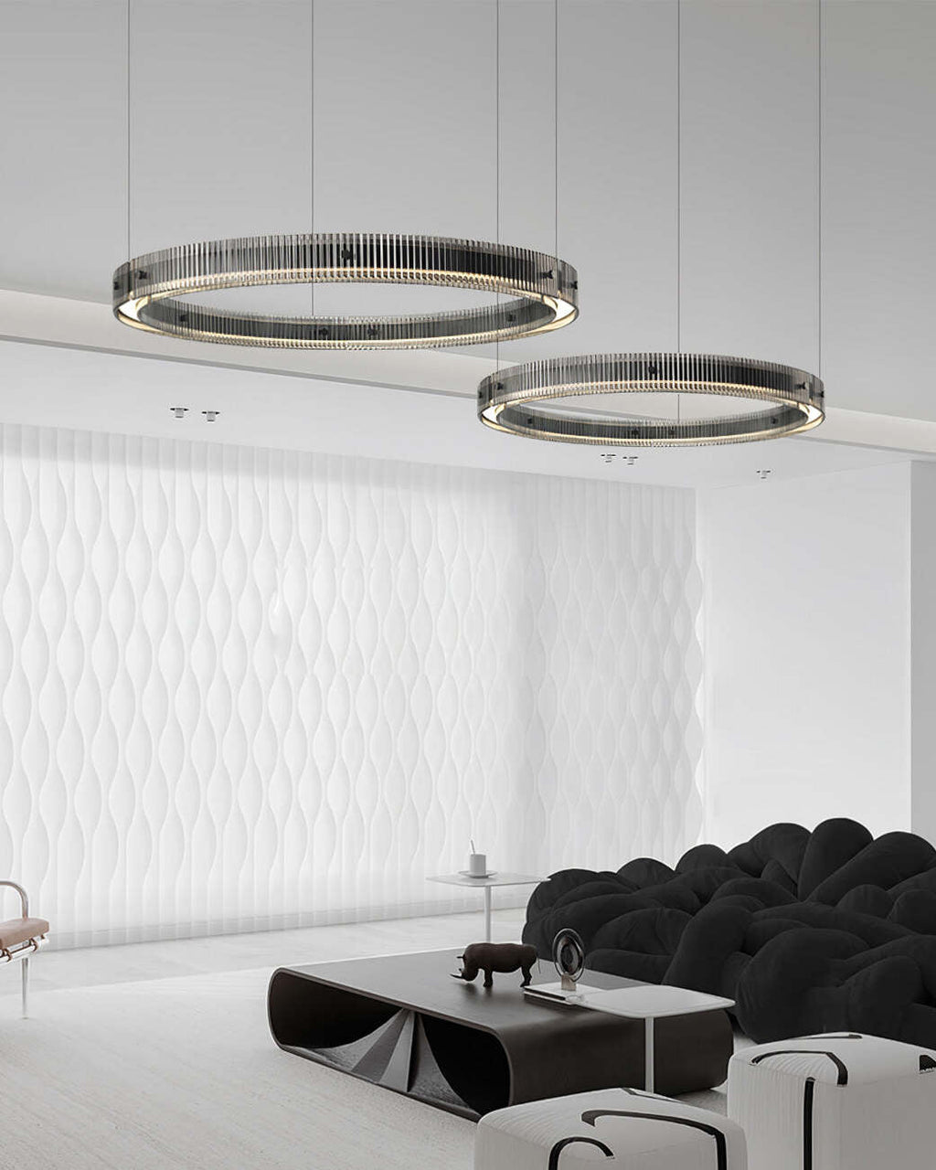 Lustra Chandelier Anneau Minimaliste LED - Neutralighting