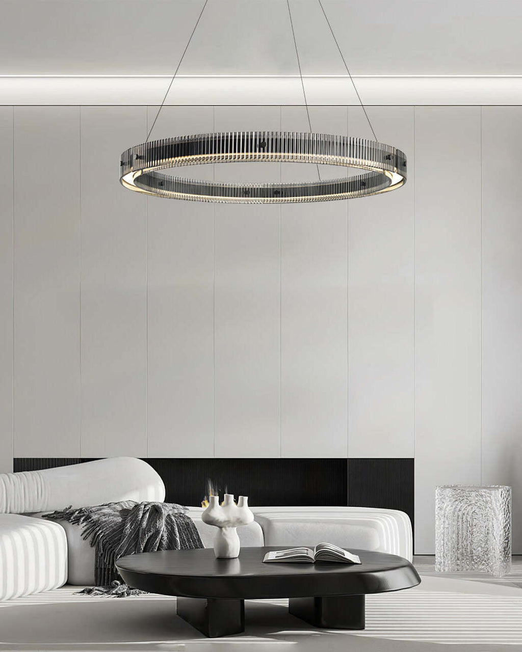 Lustra Chandelier Anneau Minimaliste LED - Neutralighting
