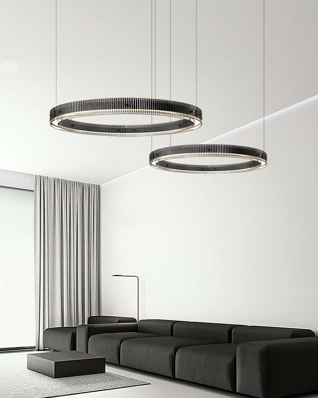 Lustra Chandelier Anneau Minimaliste LED - Neutralighting