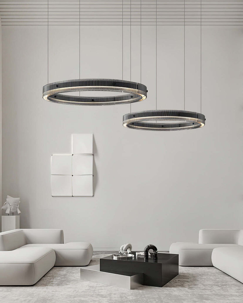 Lustra Chandelier Anneau Minimaliste LED - Neutralighting