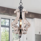 Omar Lampe Pendante Bois Vintage - Neutralighting