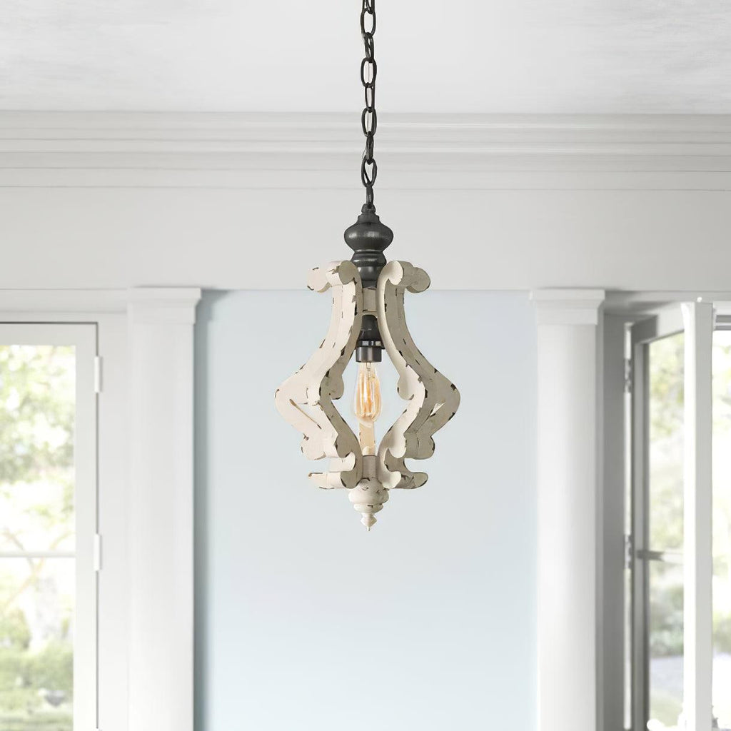 Omar Lampe Pendante Bois Vintage - Neutralighting