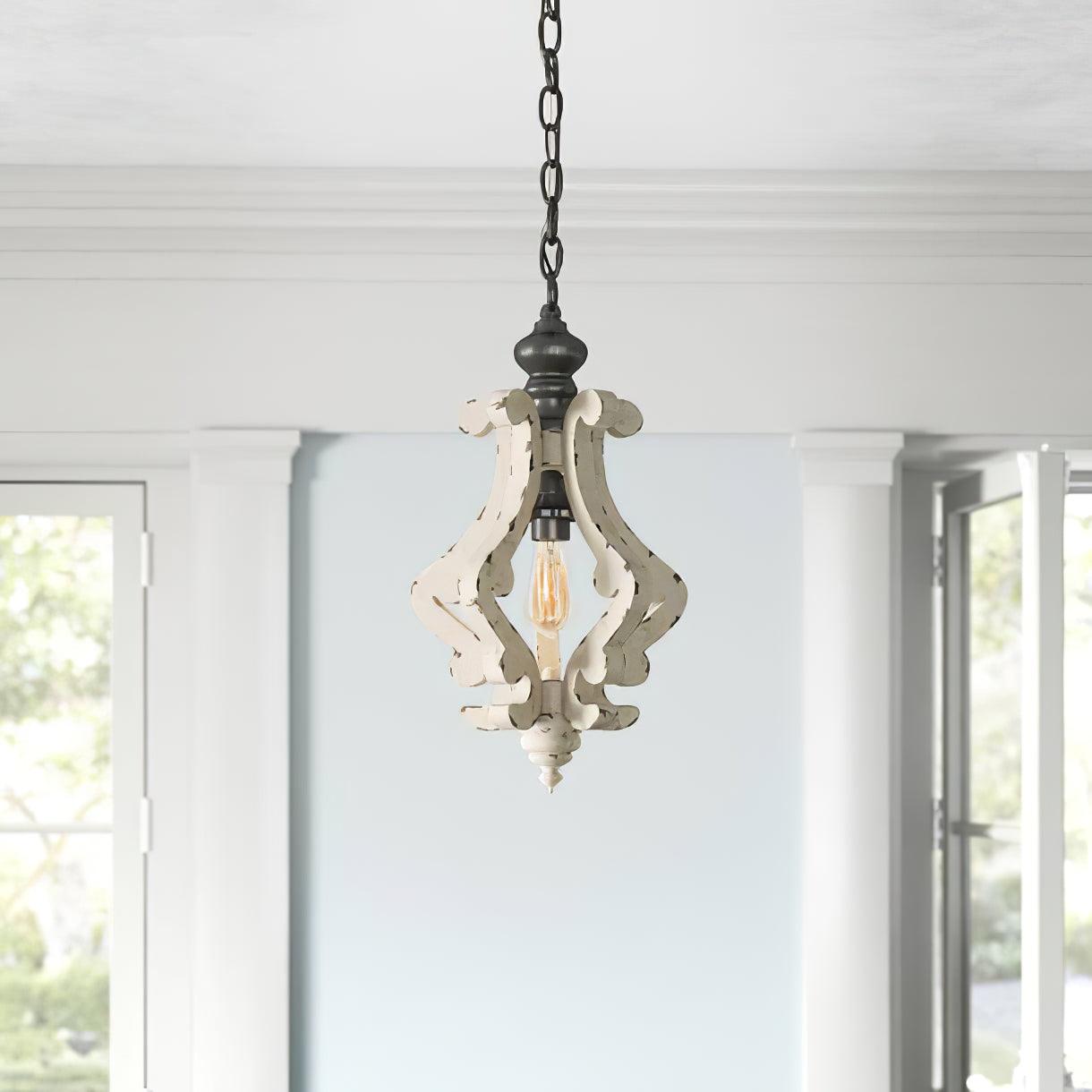 Omar Lampe Pendante Bois Vintage - Neutralighting