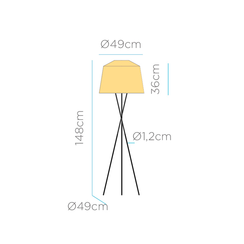 Lampadaire Aurore Louise – vue 5