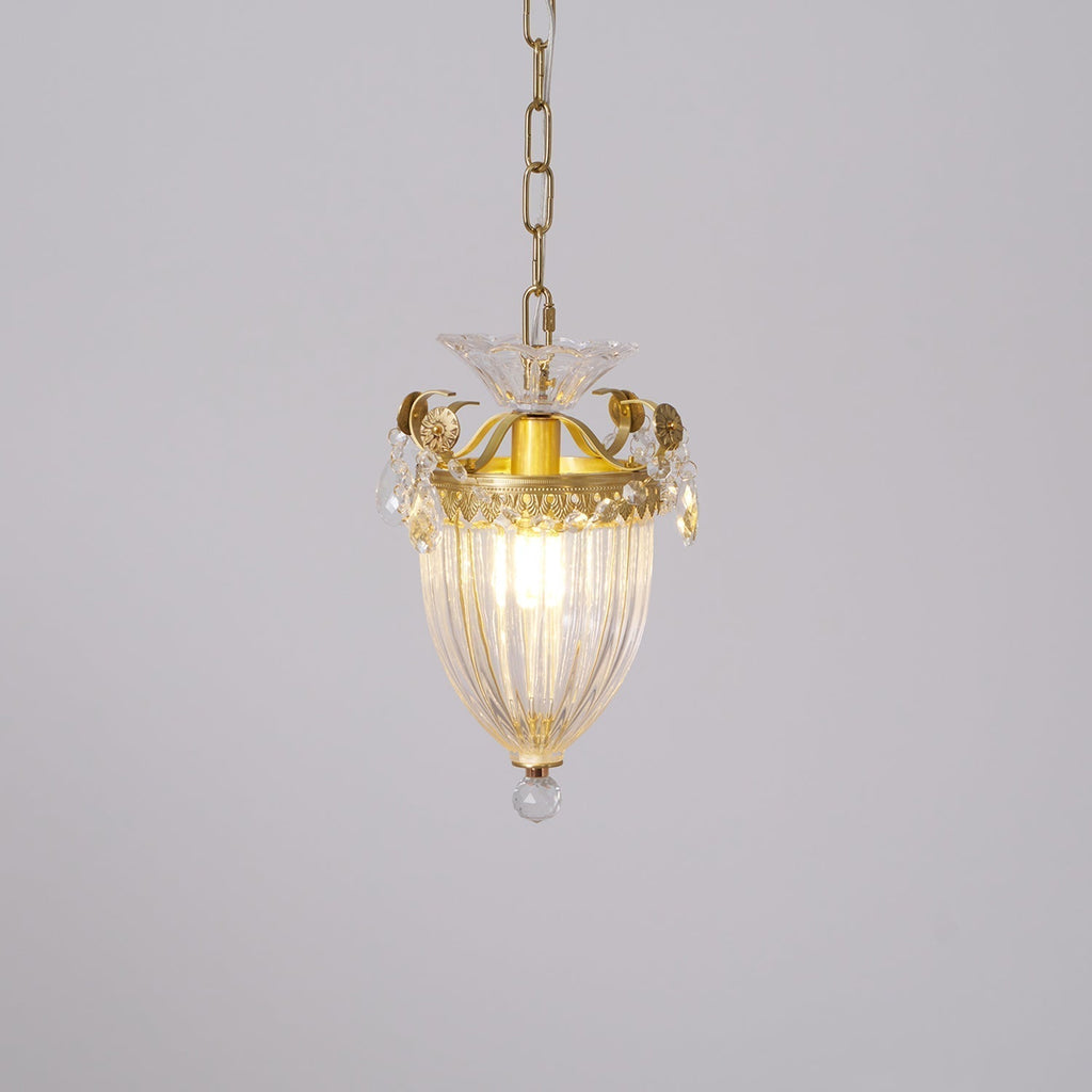 Lampe Pendante Glamour Vintage Gouttes de Cristal Accent Table à Manger - Neutralighting
