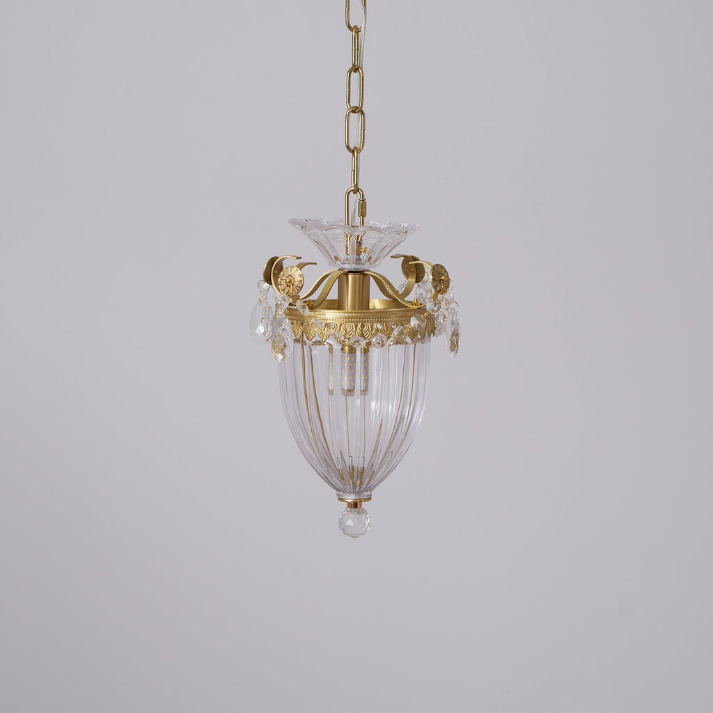 Lampe Pendante Glamour Vintage Gouttes de Cristal Accent Table à Manger - Neutralighting