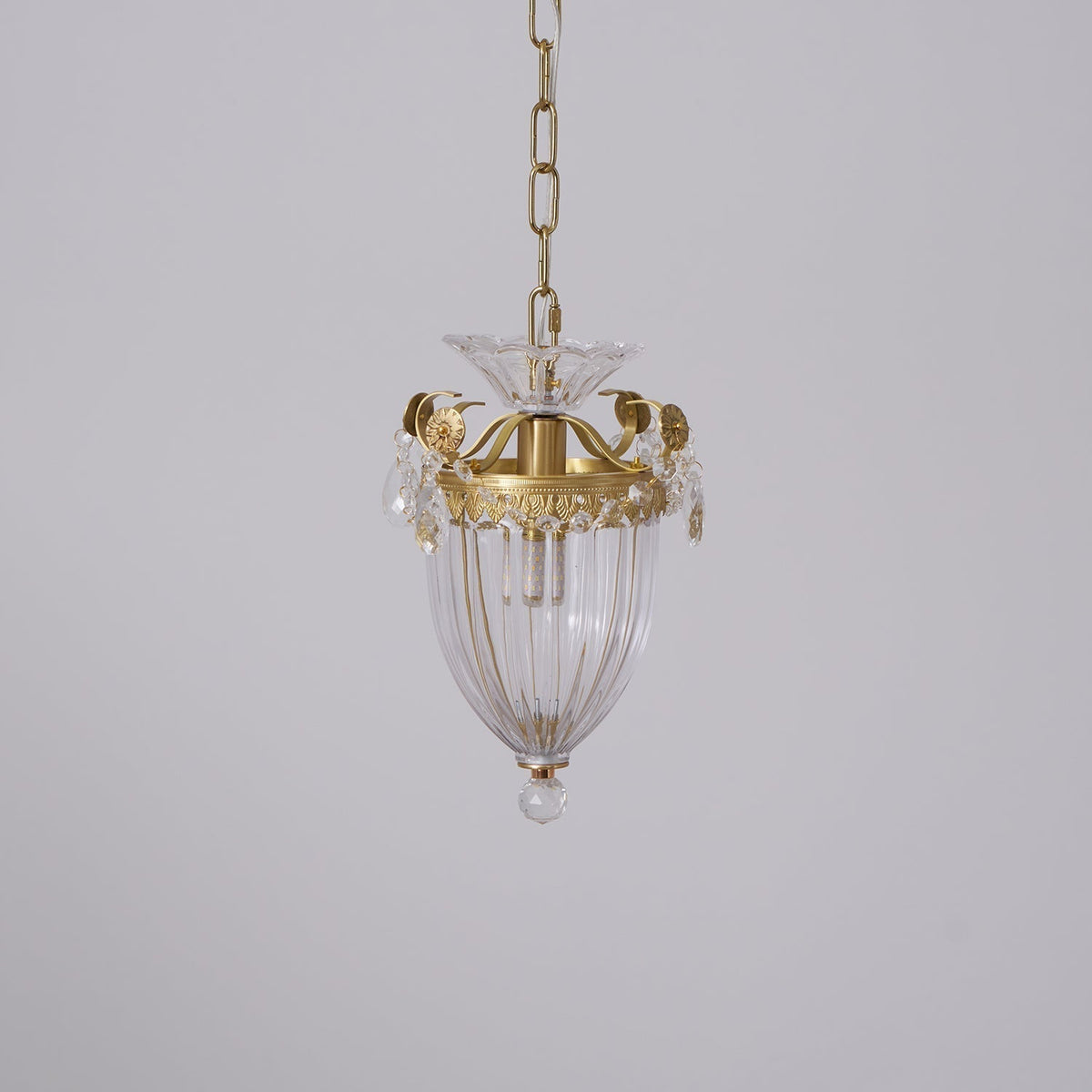 Lampe Pendante Glamour Vintage Gouttes de Cristal Accent Table à Manger - Neutralighting