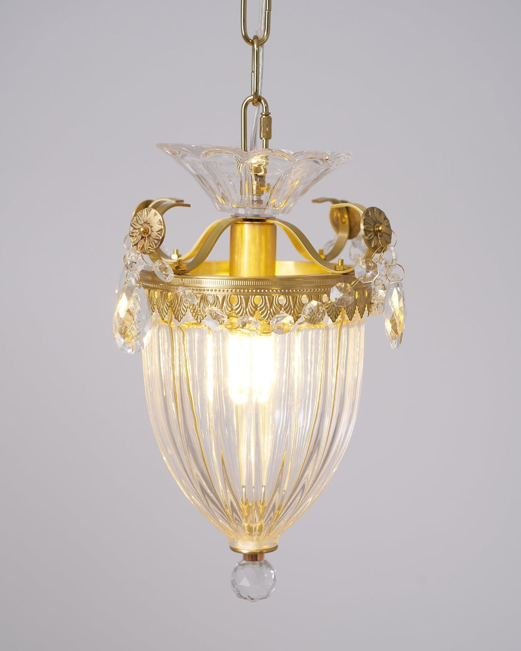Lampe Pendante Glamour Vintage Gouttes de Cristal Accent Table à Manger - Neutralighting