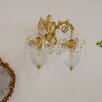Elosia Lustra Applique Murale Double Dorée Élégante - Neutralighting