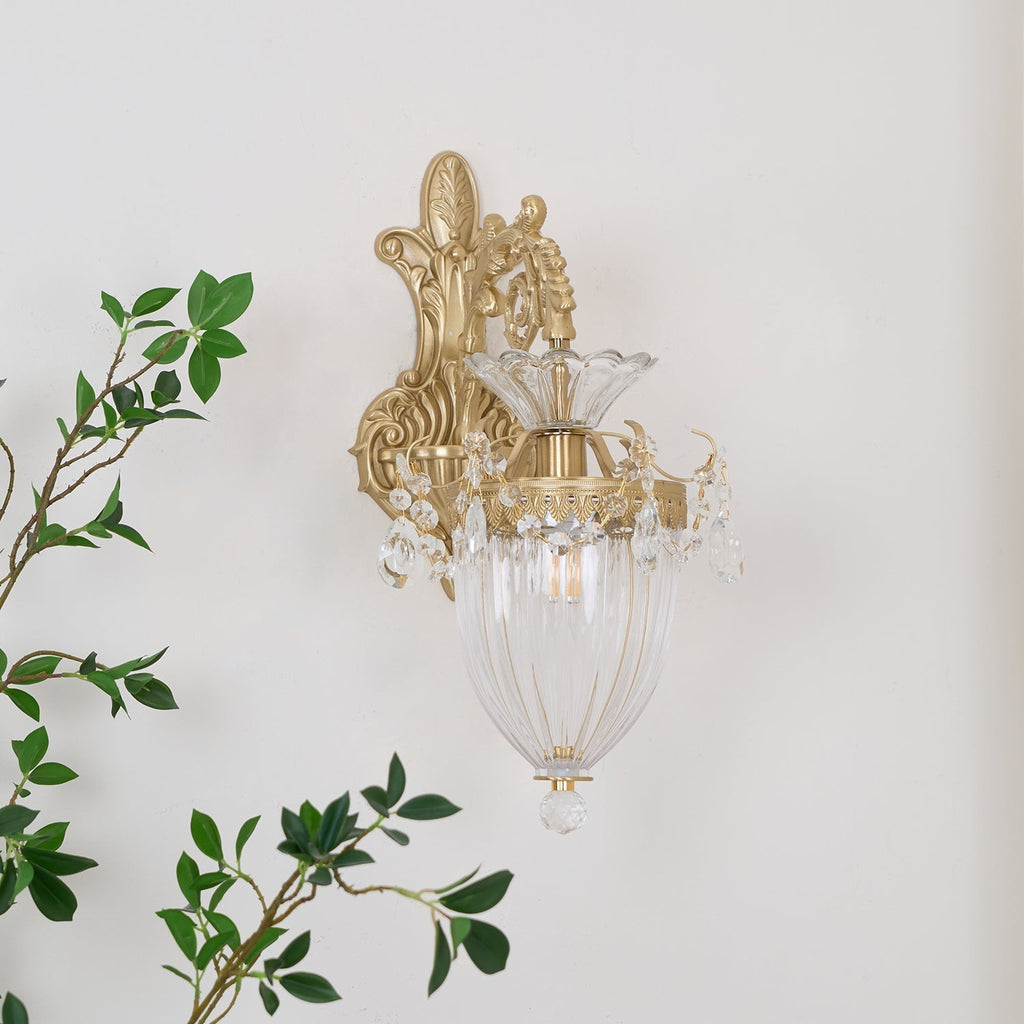 Elosia Lustra Applique Murale Double Dorée Élégante - Neutralighting