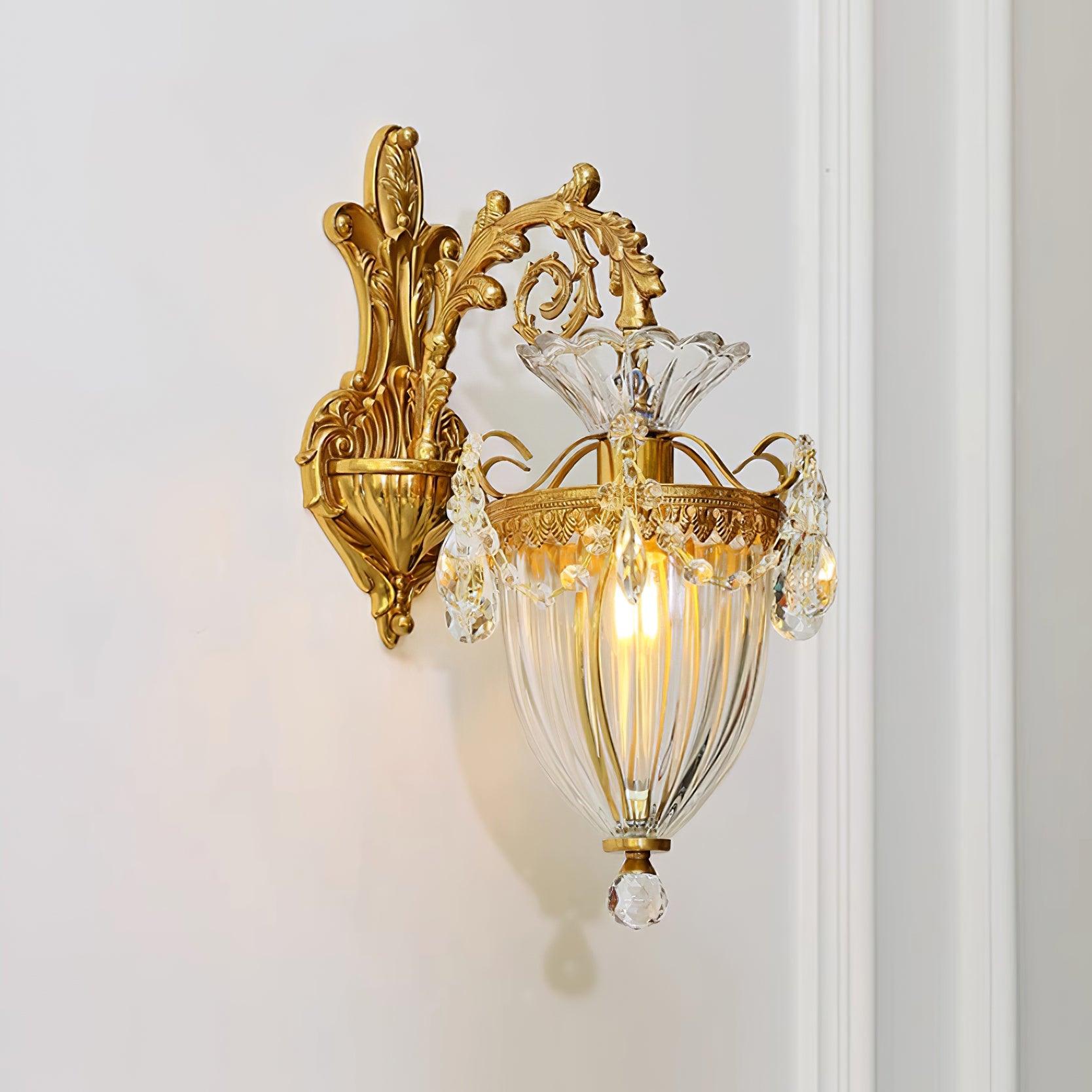 Elosia Lustra Applique Murale Double Dorée Élégante - Neutralighting