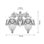 Elosia Lustra Applique Murale Double Dorée Élégante - Neutralighting