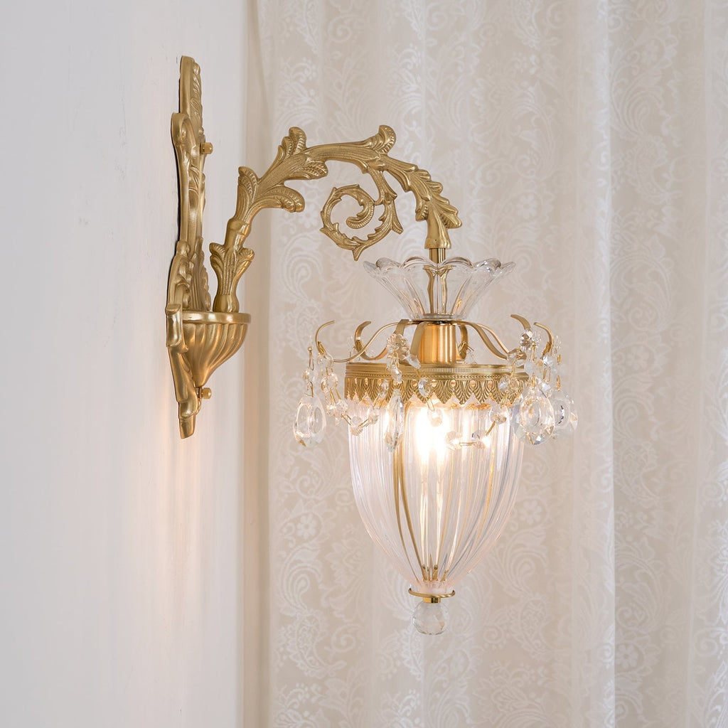Elosia Lustra Applique Murale Double Dorée Élégante - Neutralighting