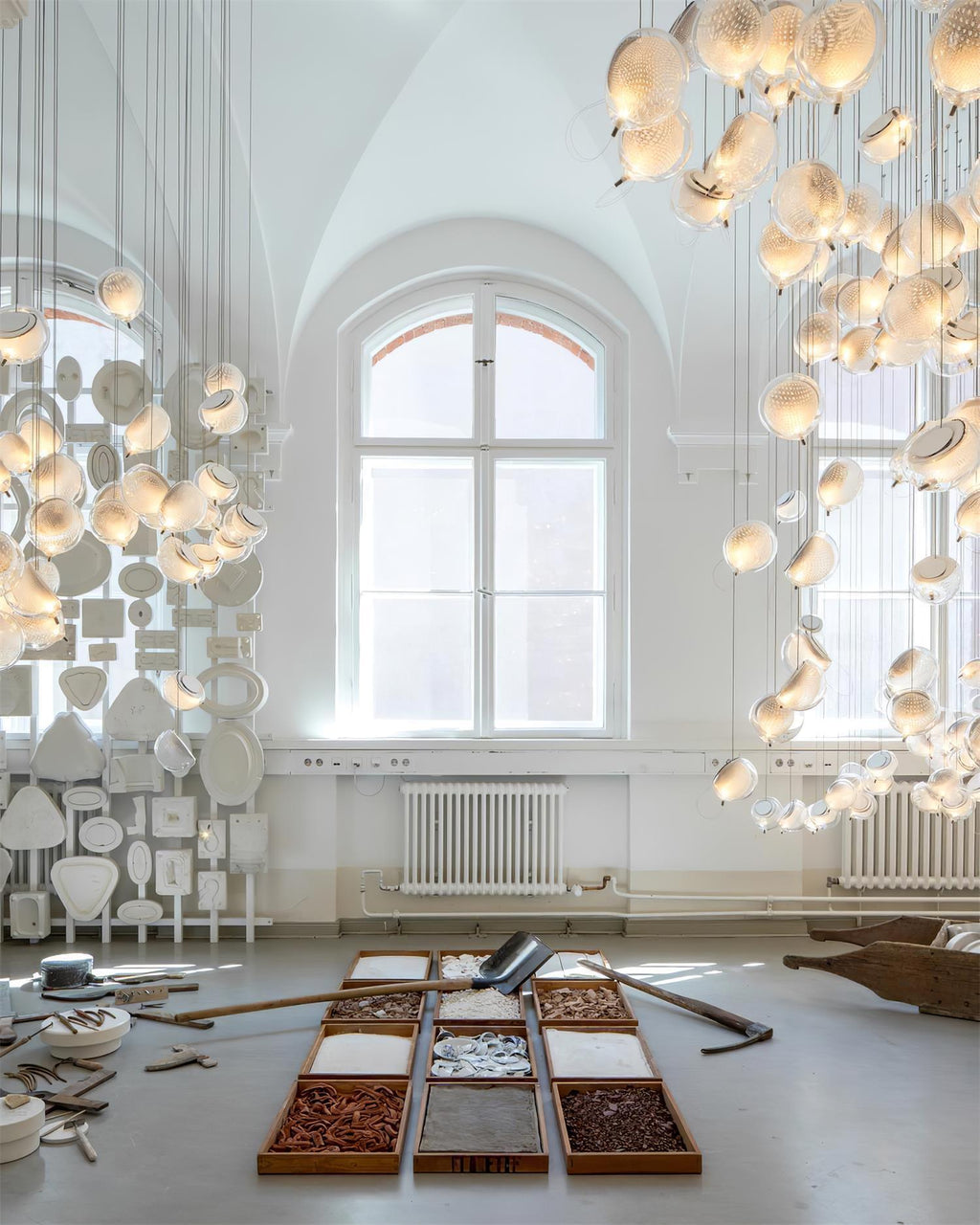 Sfera Chandelier Moderne Minimaliste en Verre - Neutralighting