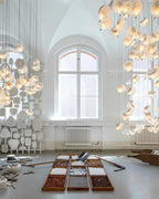 Sfera Chandelier Moderne Minimaliste en Verre - Neutralighting