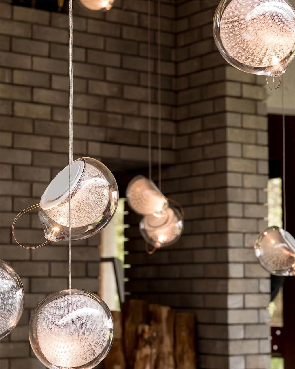 Lunacen Suspension en Verre Artistique - Neutralighting