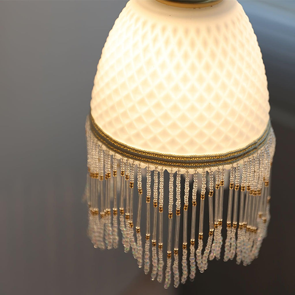 Mesh Lampe Pendante en Verre À Franges - Neutralighting