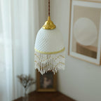 Mesh Lampe Pendante en Verre À Franges - Neutralighting
