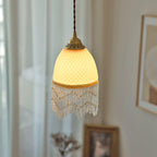Mesh Lampe Pendante en Verre À Franges - Neutralighting