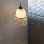 Mesh Lampe Pendante en Verre À Franges - Neutralighting