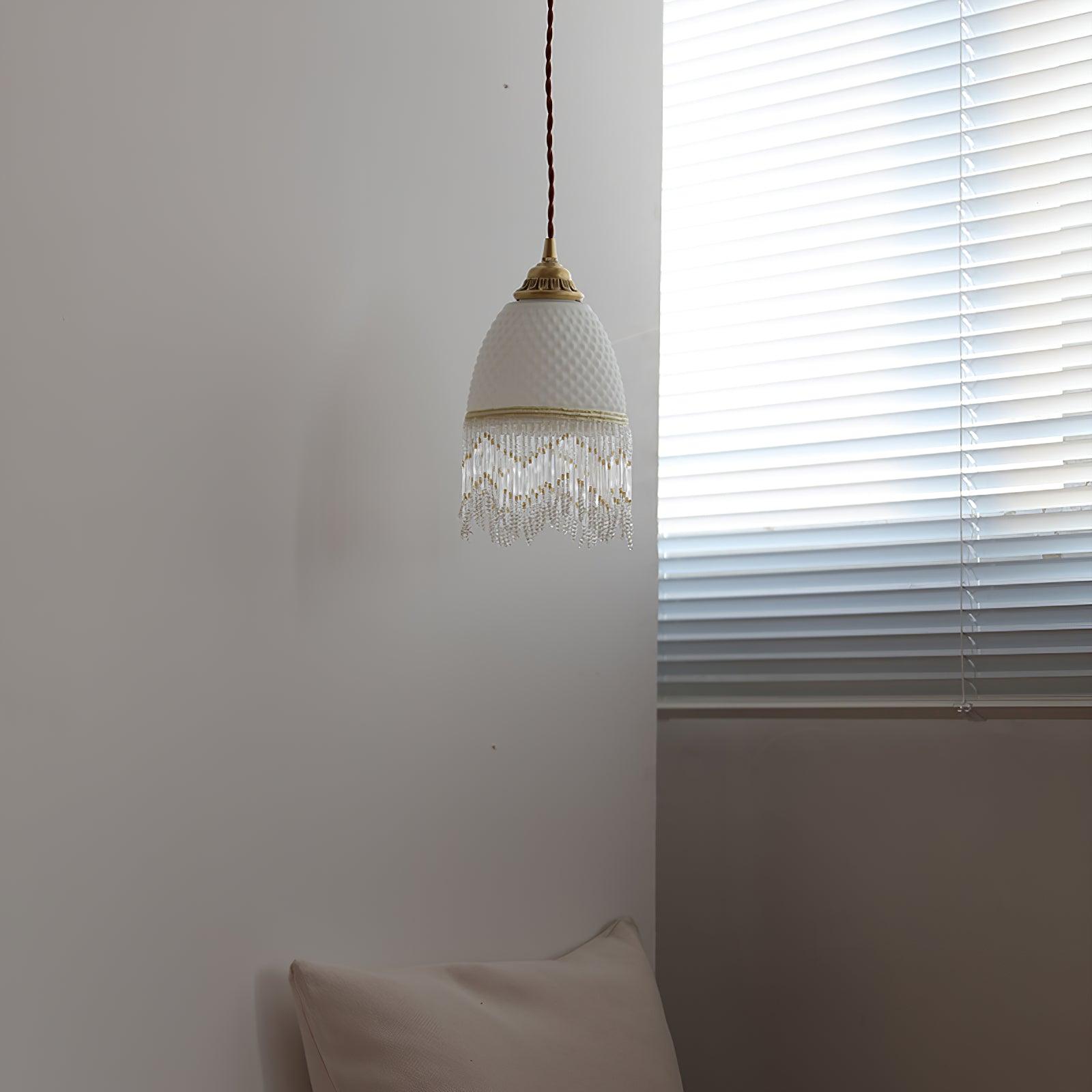Mesh Lampe Pendante en Verre À Franges - Neutralighting