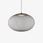 Lustra Suspension Lampe Maille Noire - Neutralighting