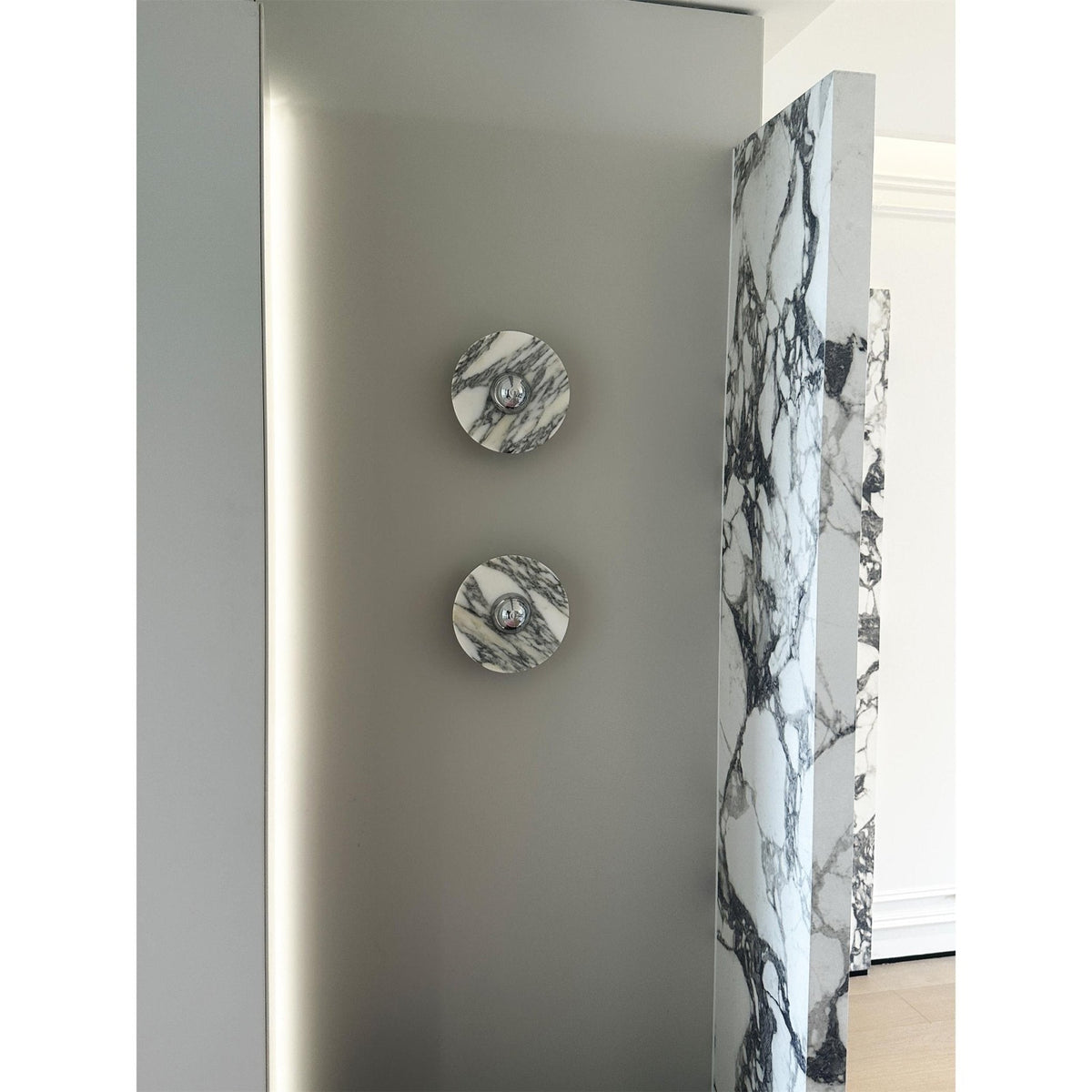 Evthaia Moderne Minimaliste Marbre Applique - Neutralighting