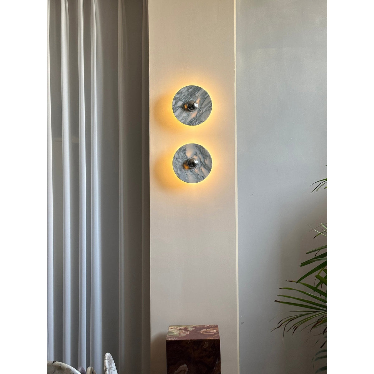 Evthaia Moderne Minimaliste Marbre Applique - Neutralighting