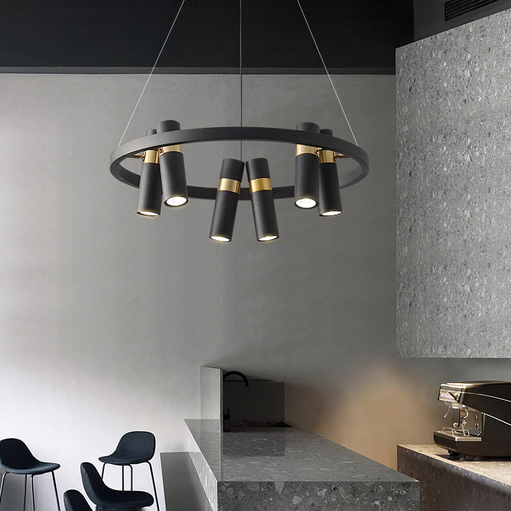 Nova Chandelier Acrylique Industriel - Neutralighting