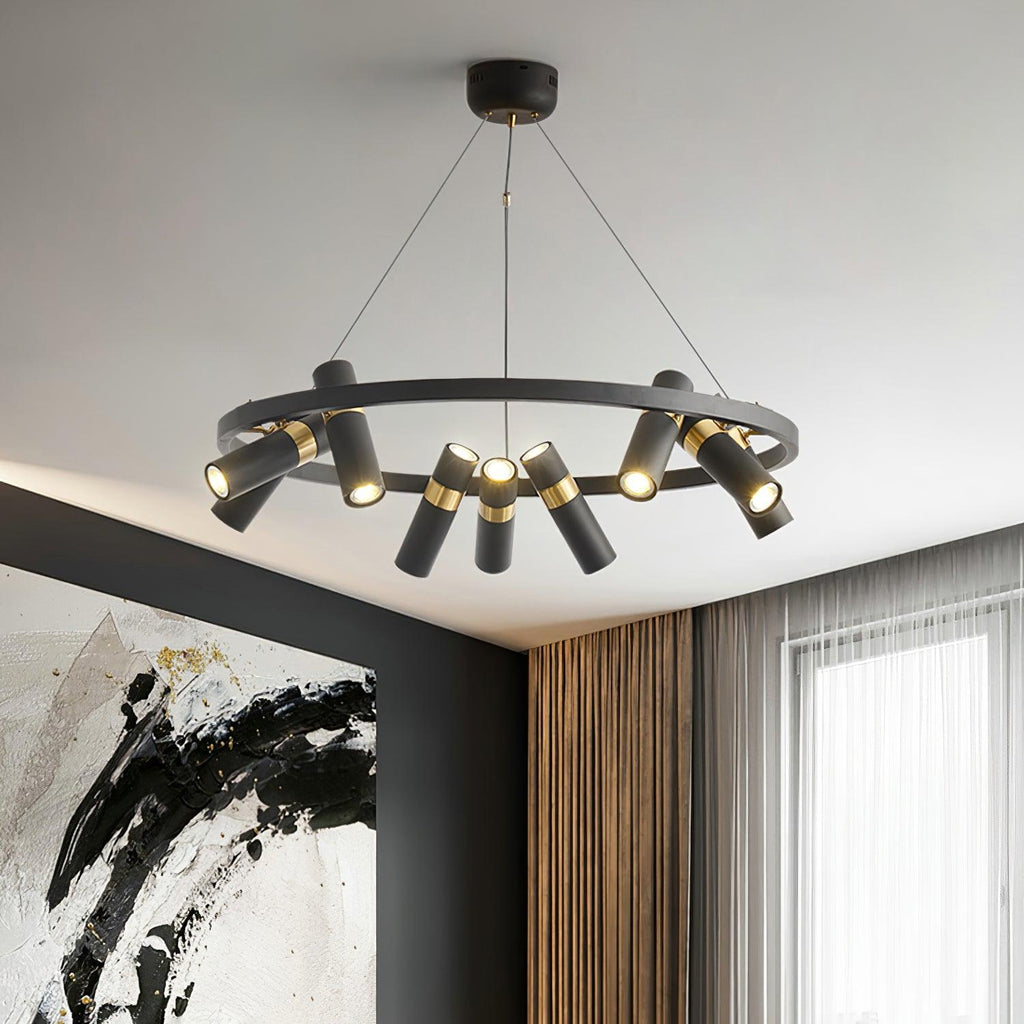Nova Chandelier Acrylique Industriel - Neutralighting