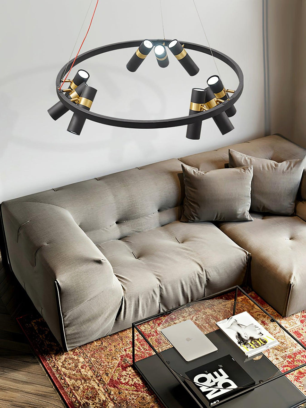 Nova Chandelier Acrylique Industriel - Neutralighting