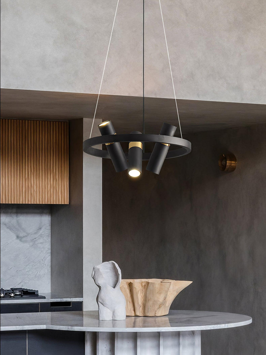 Nova Chandelier Acrylique Industriel - Neutralighting