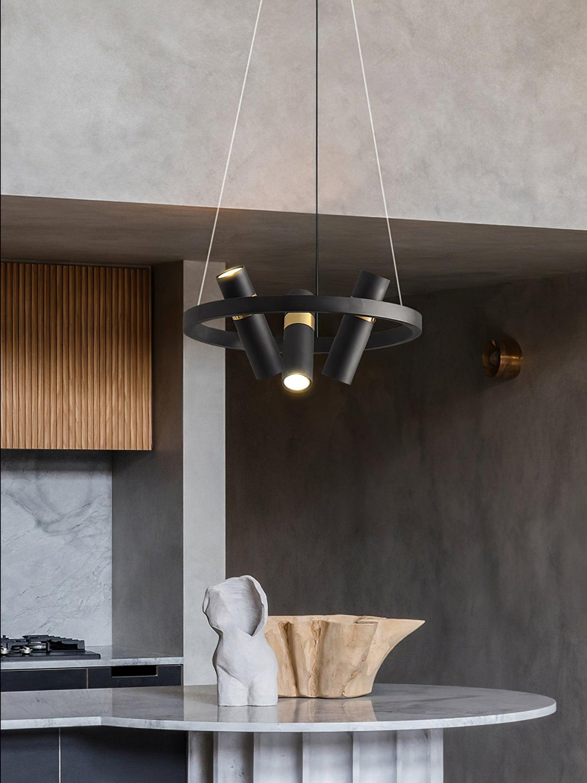 Nova Chandelier Acrylique Industriel - Neutralighting