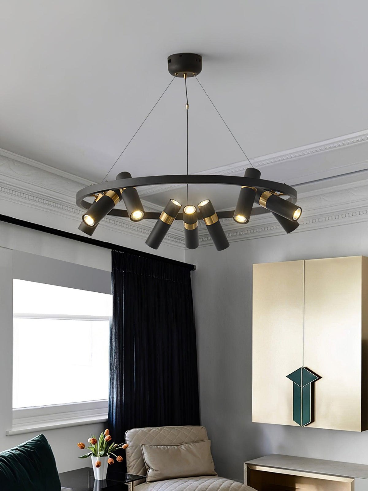 Nova Chandelier Acrylique Industriel - Neutralighting