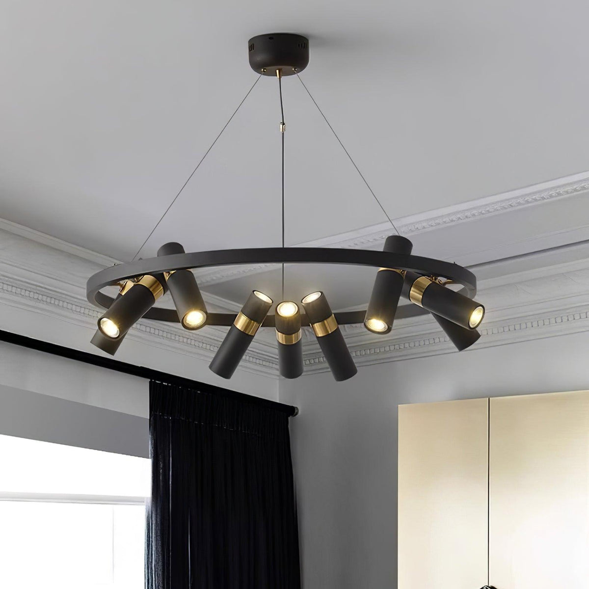 Nova Chandelier Acrylique Industriel - Neutralighting