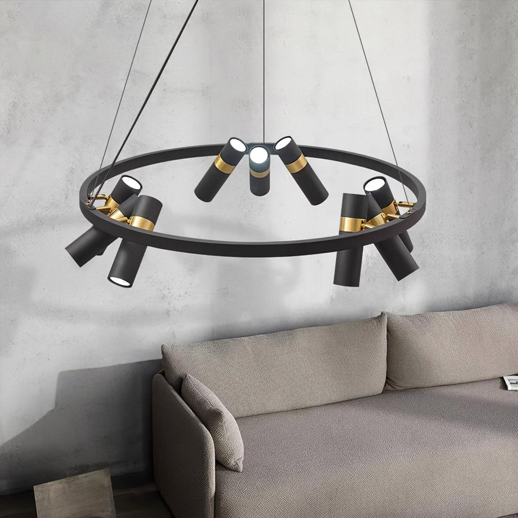 Nova Chandelier Acrylique Industriel - Neutralighting