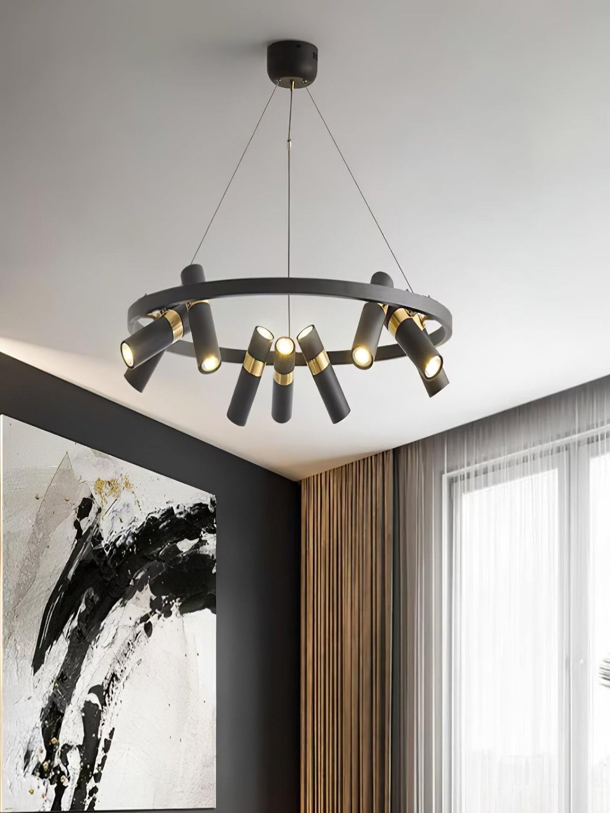 Nova Chandelier Acrylique Industriel - Neutralighting