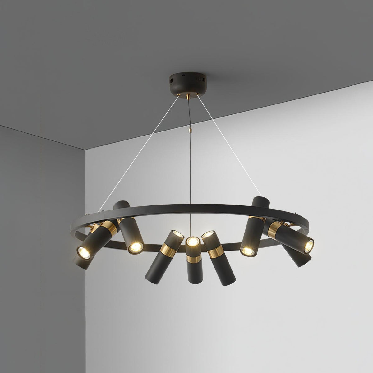 Nova Chandelier Acrylique Industriel - Neutralighting