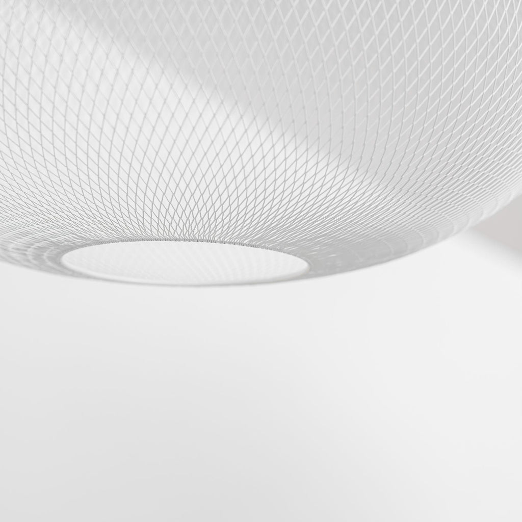 Lustra Suspension Lampe Maille Noire - Neutralighting