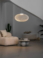 Lustra Suspension Lampe Maille Noire - Neutralighting