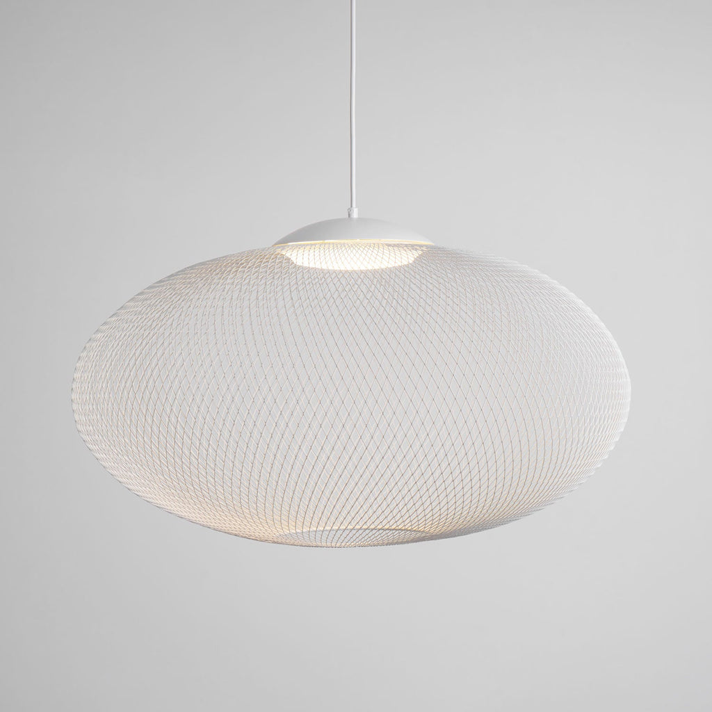 Lustra Suspension Lampe Maille Noire - Neutralighting