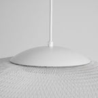 Lustra Suspension Lampe Maille Noire - Neutralighting