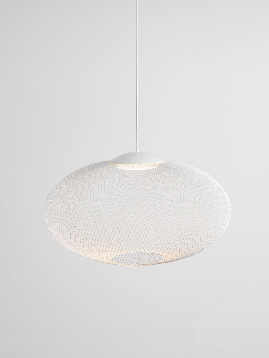 Lustra Suspension Lampe Maille Noire - Neutralighting